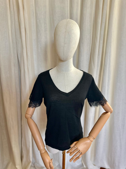 Top Armani zwart - Maat 44