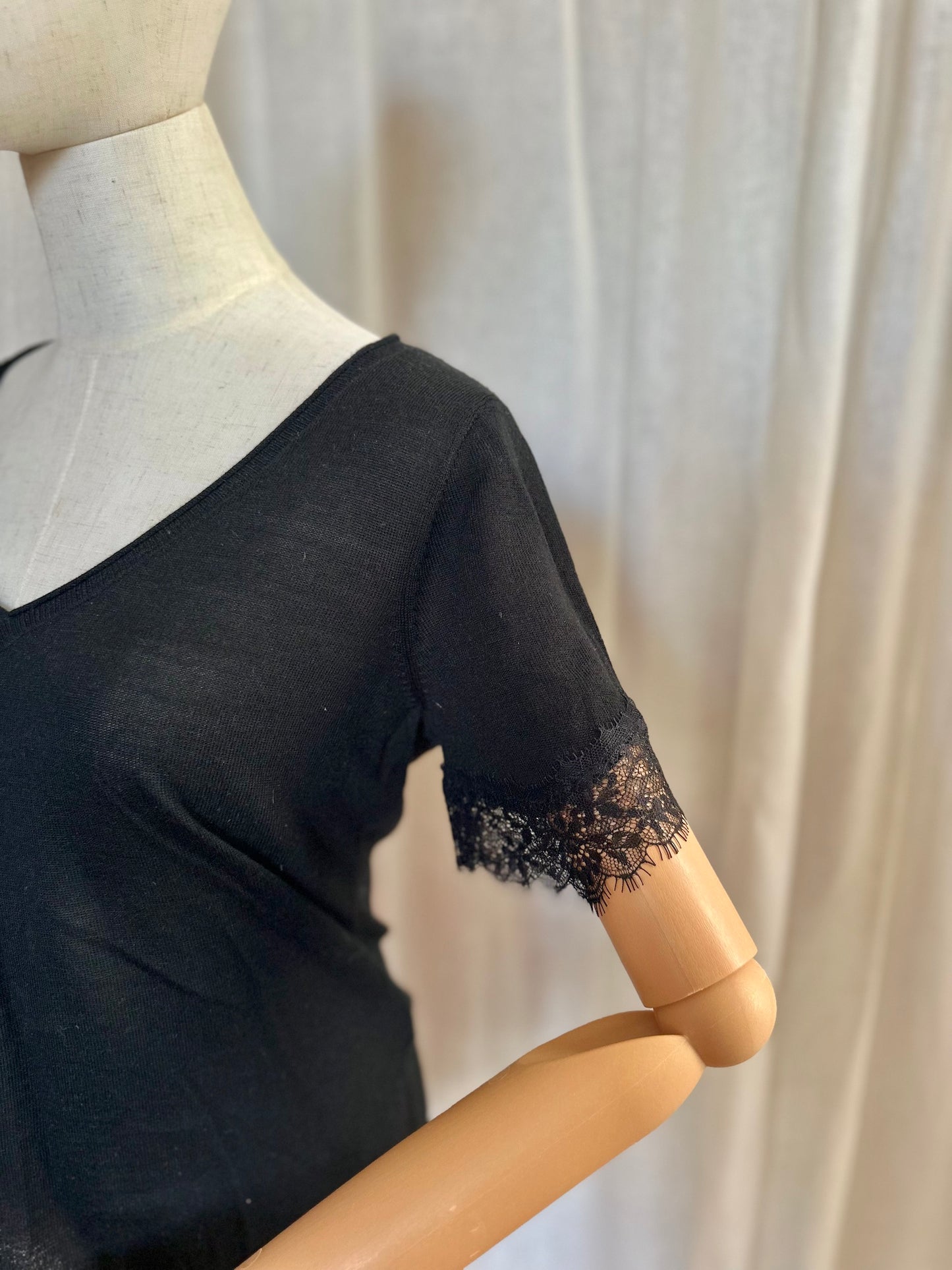 Top Armani zwart - Maat 44