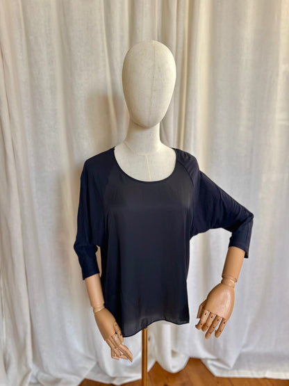 Blouse Michael Kors donkerblauw - Maat XXS