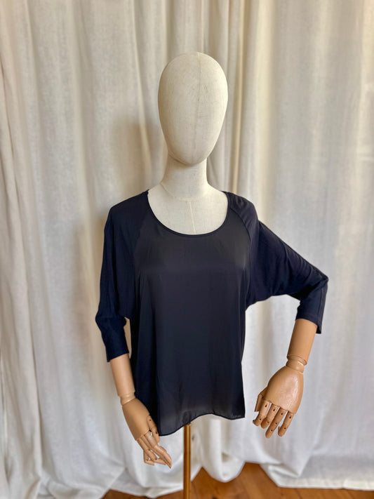 Blouse Michael Kors donkerblauw - Maat XXS