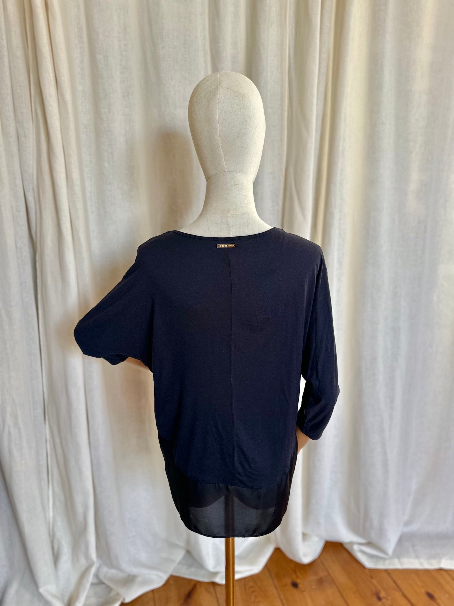 Blouse Michael Kors donkerblauw - Maat XXS