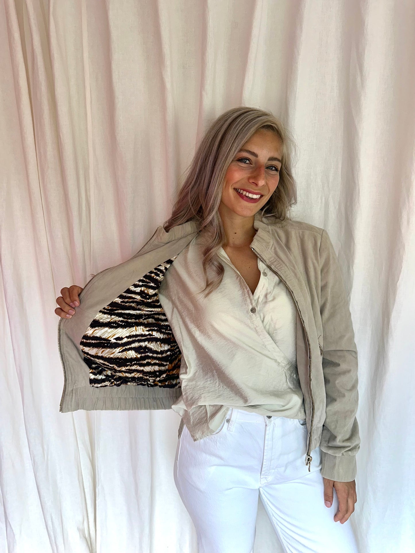 Jasje D&G suede beige - Maat 42