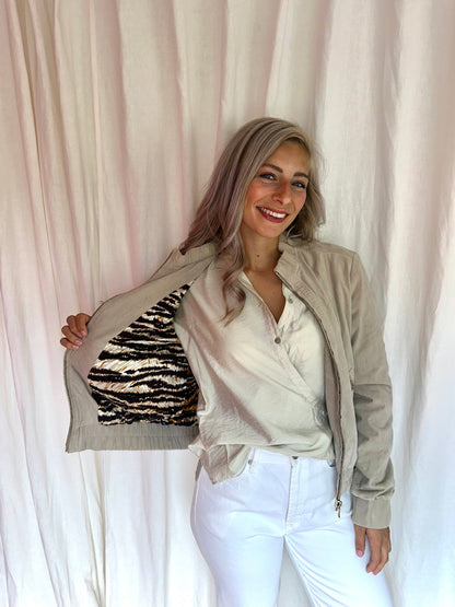 Jasje D&G suede beige - Maat 42