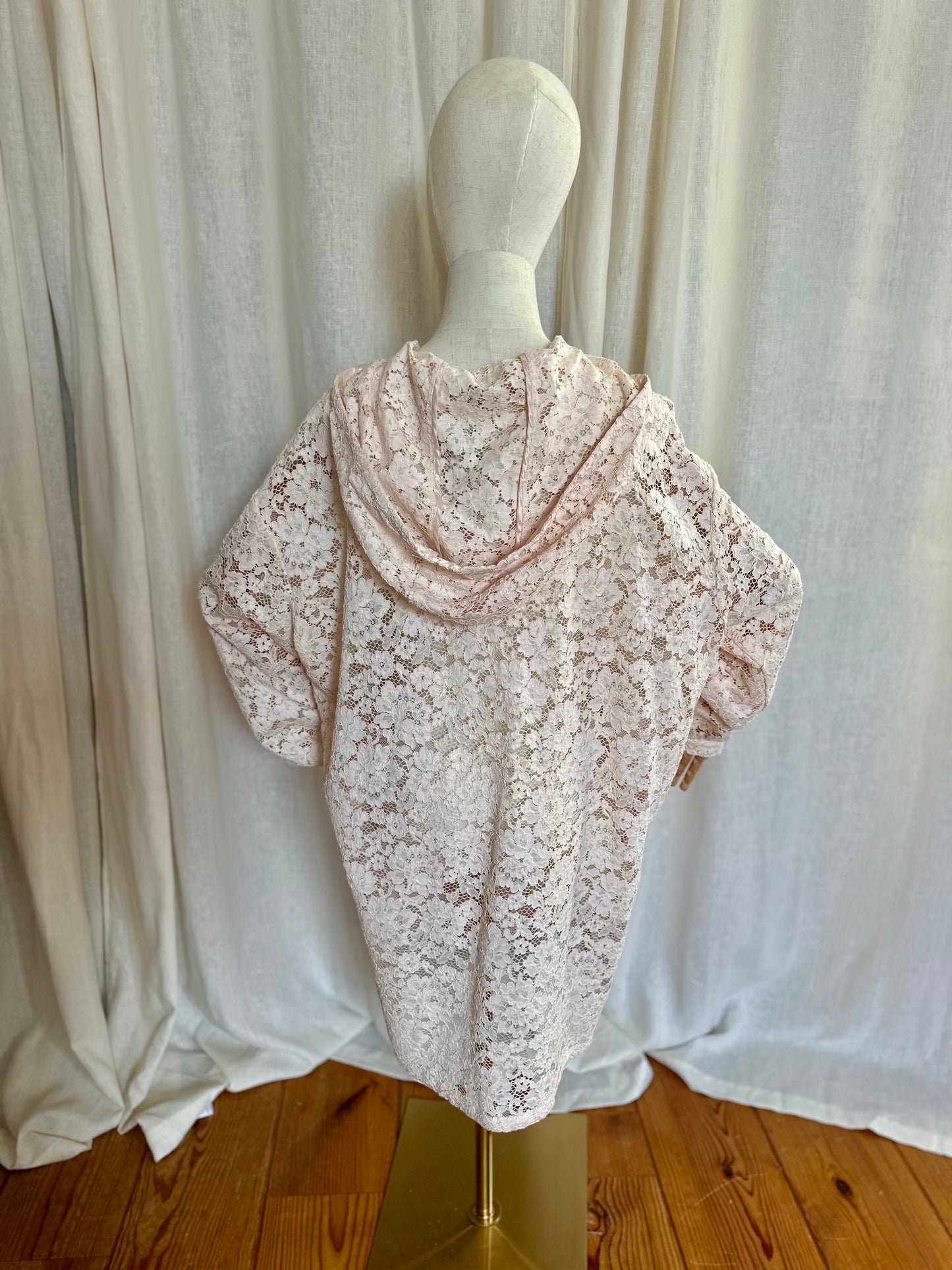 Jas Twinset kant lichtroze - Maat 44