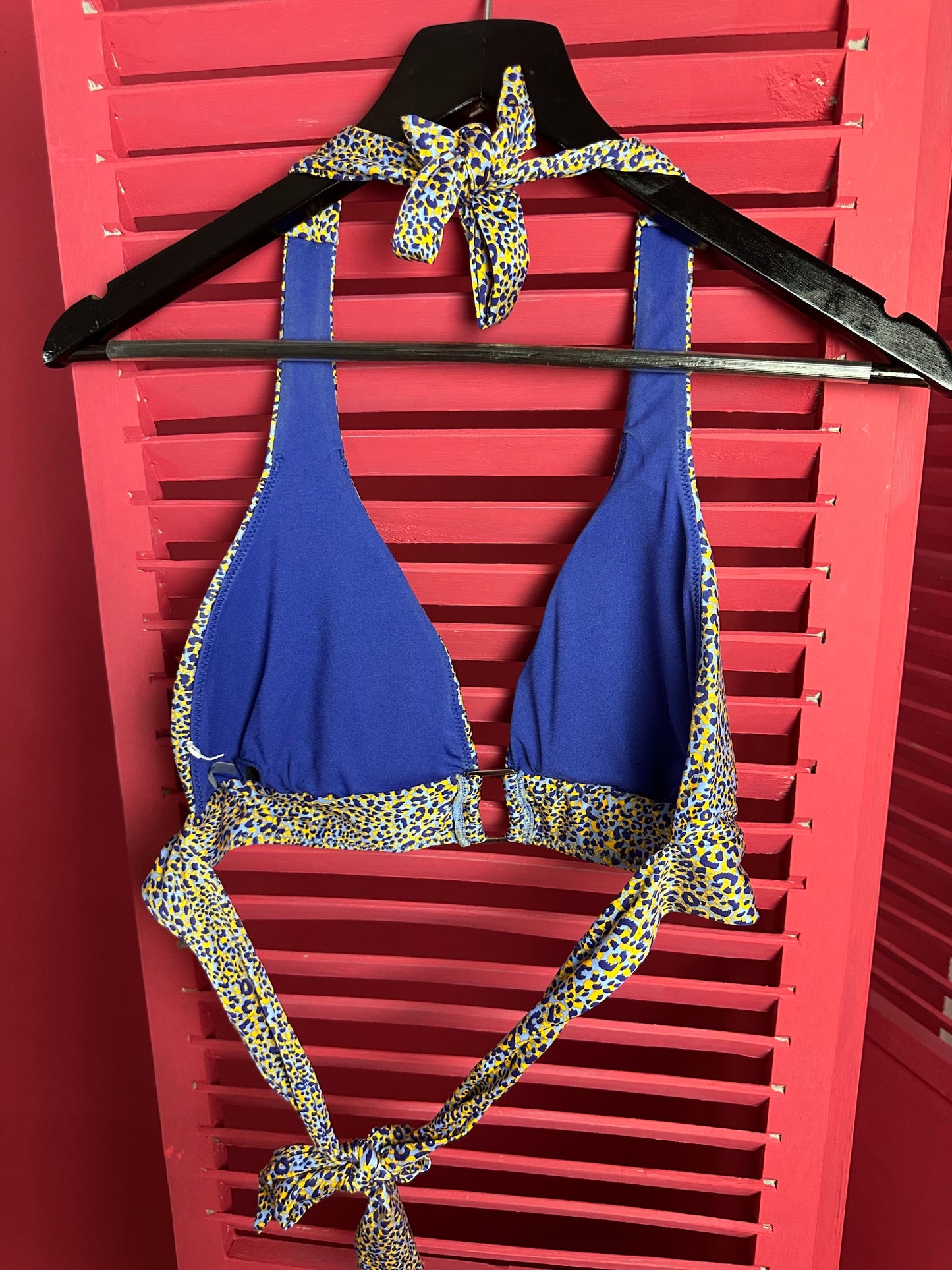 Set Seafolly bikini & jumpsuit panterprint paars/geel - Maat L/XL