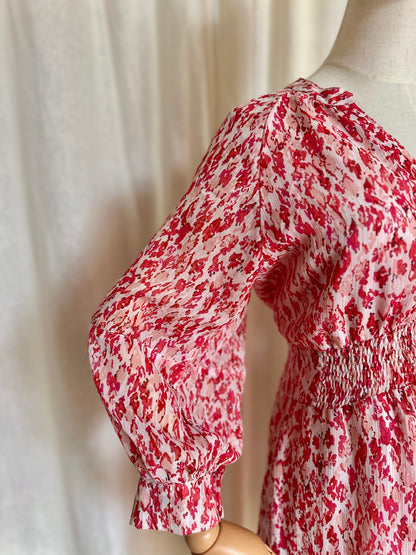Jurk Freebird roze, rood - Maat S