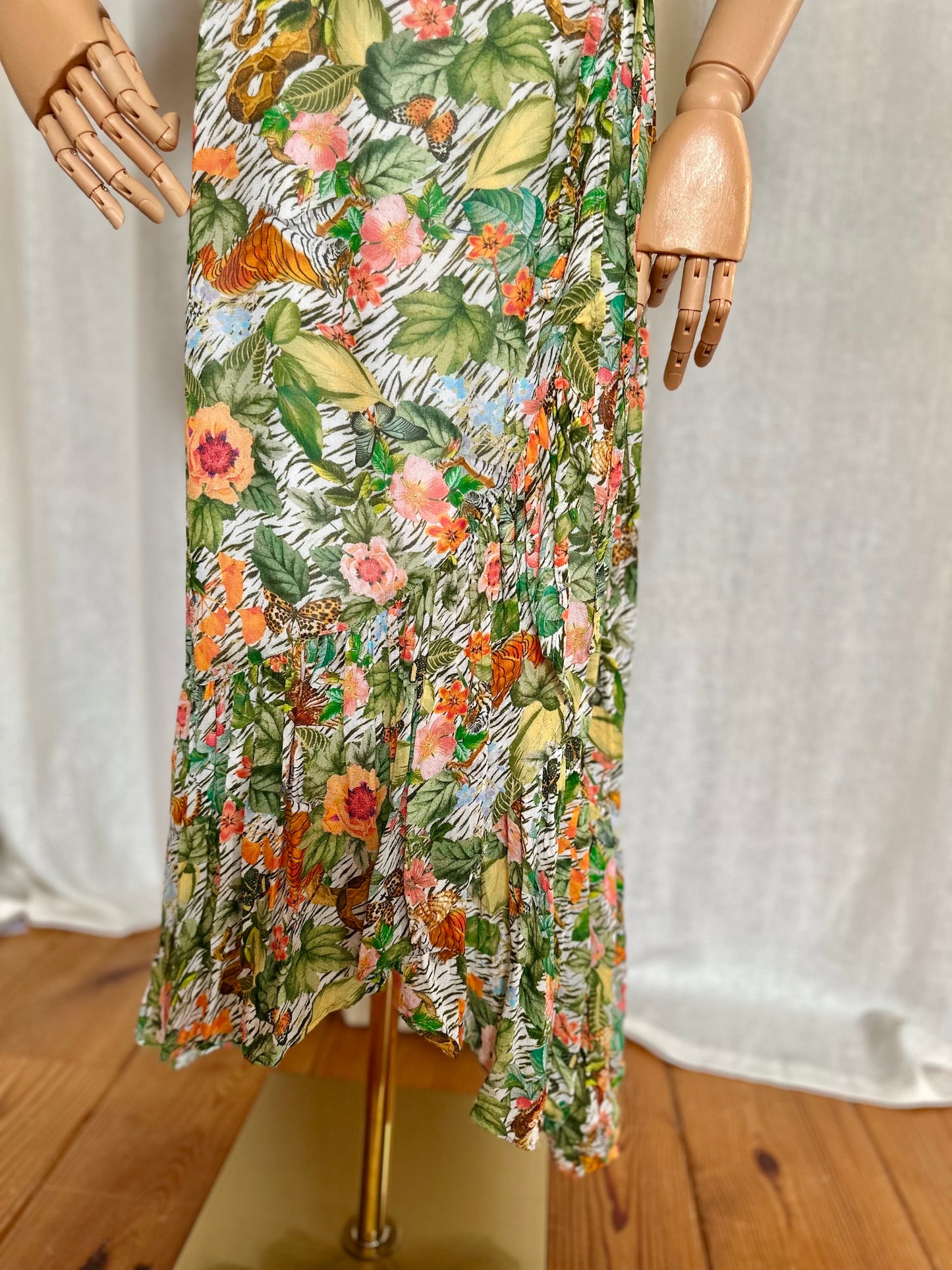 Jurk Alix print meerkleurig - Maat M