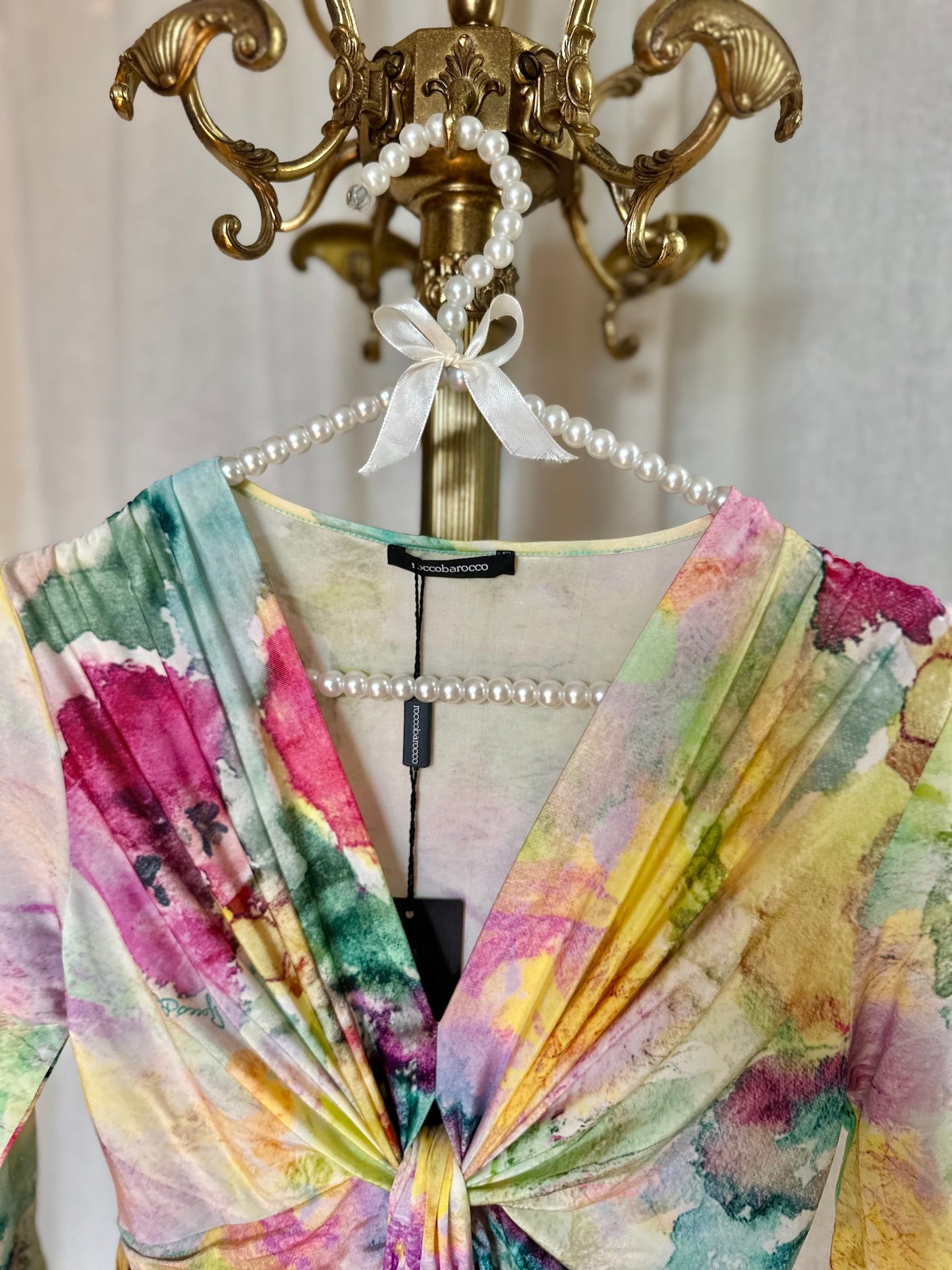 Jurk RoccoBarocco print - Maat 36