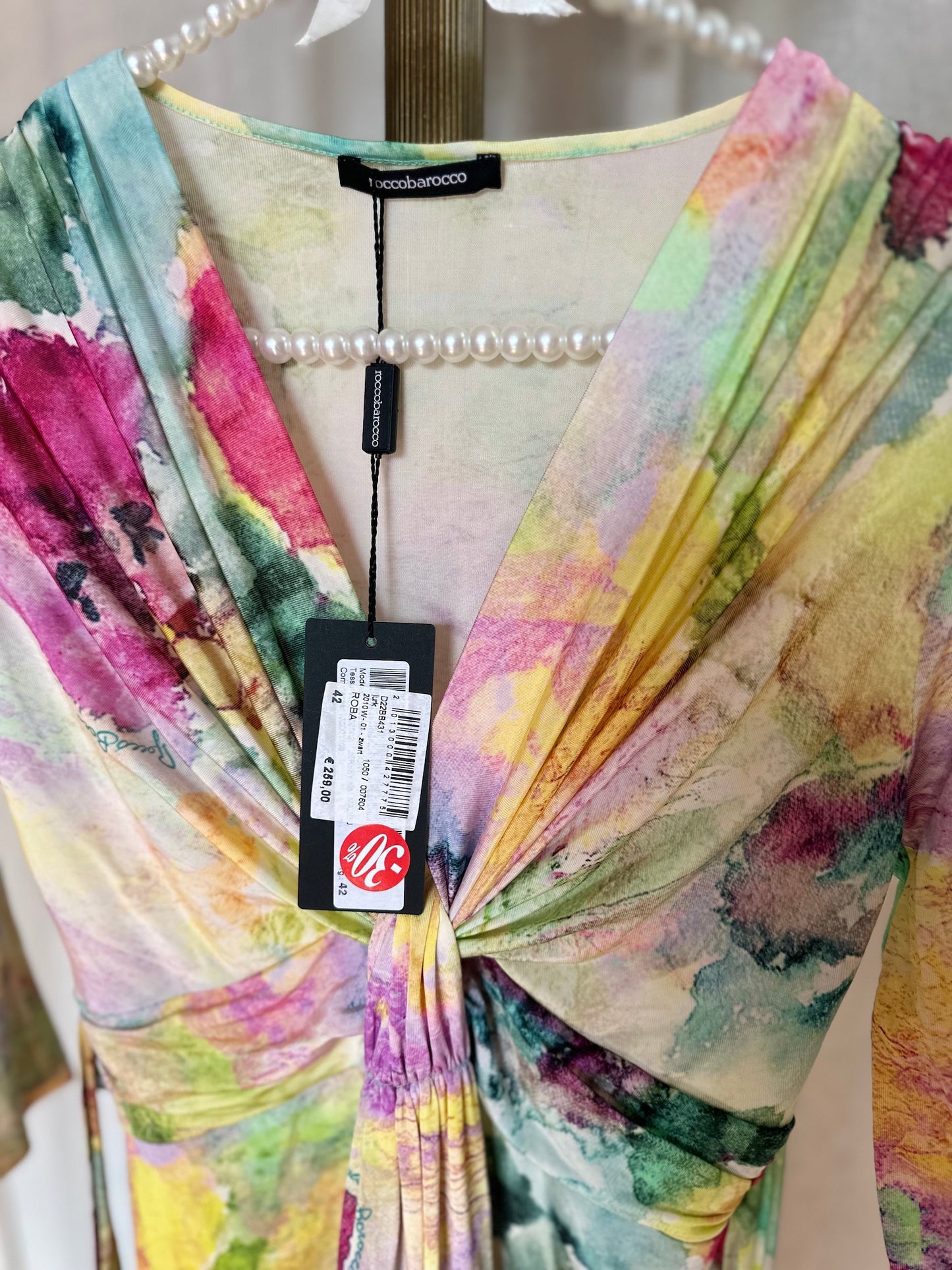 Jurk RoccoBarocco print - Maat 36
