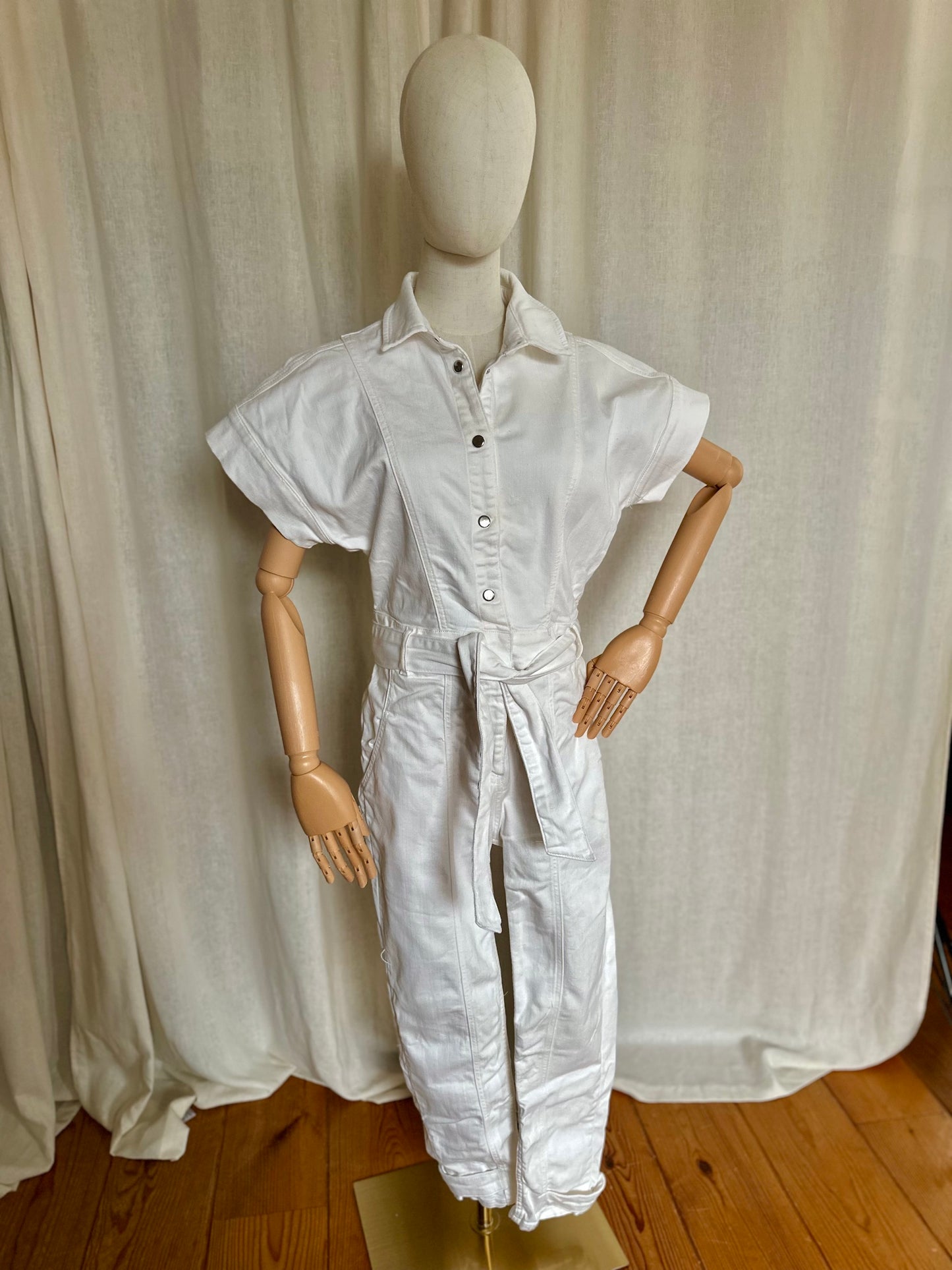 Jumpsuit Freebird creme - Maat S
