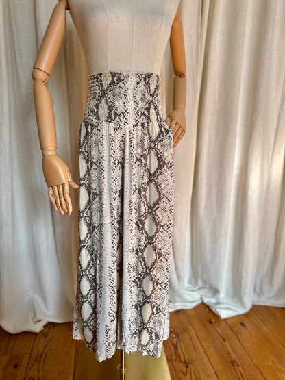 Broek Hot Lava slangenprint - Maat S/M
