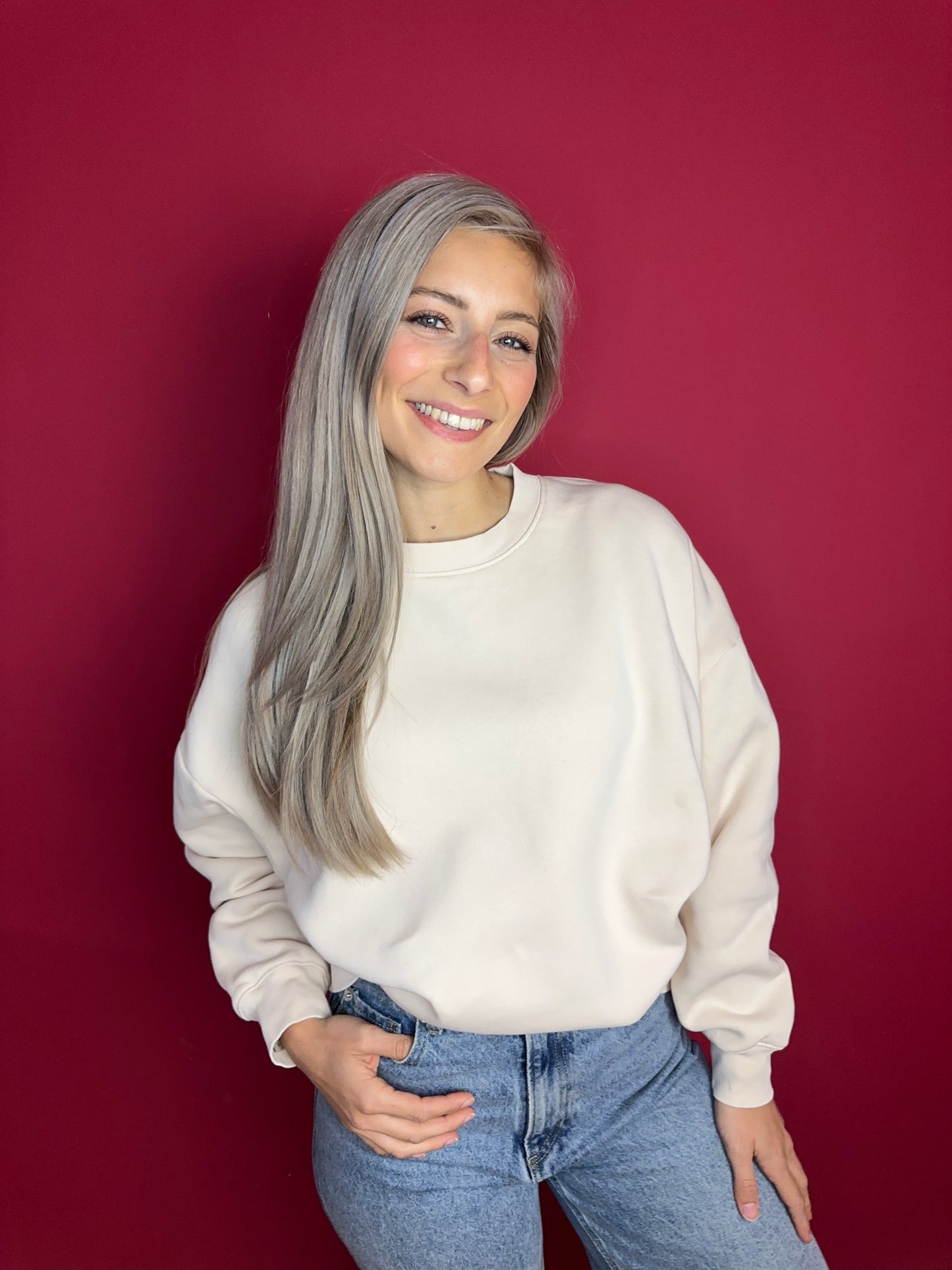 Sweater Closed lichtgeel - Maat 36