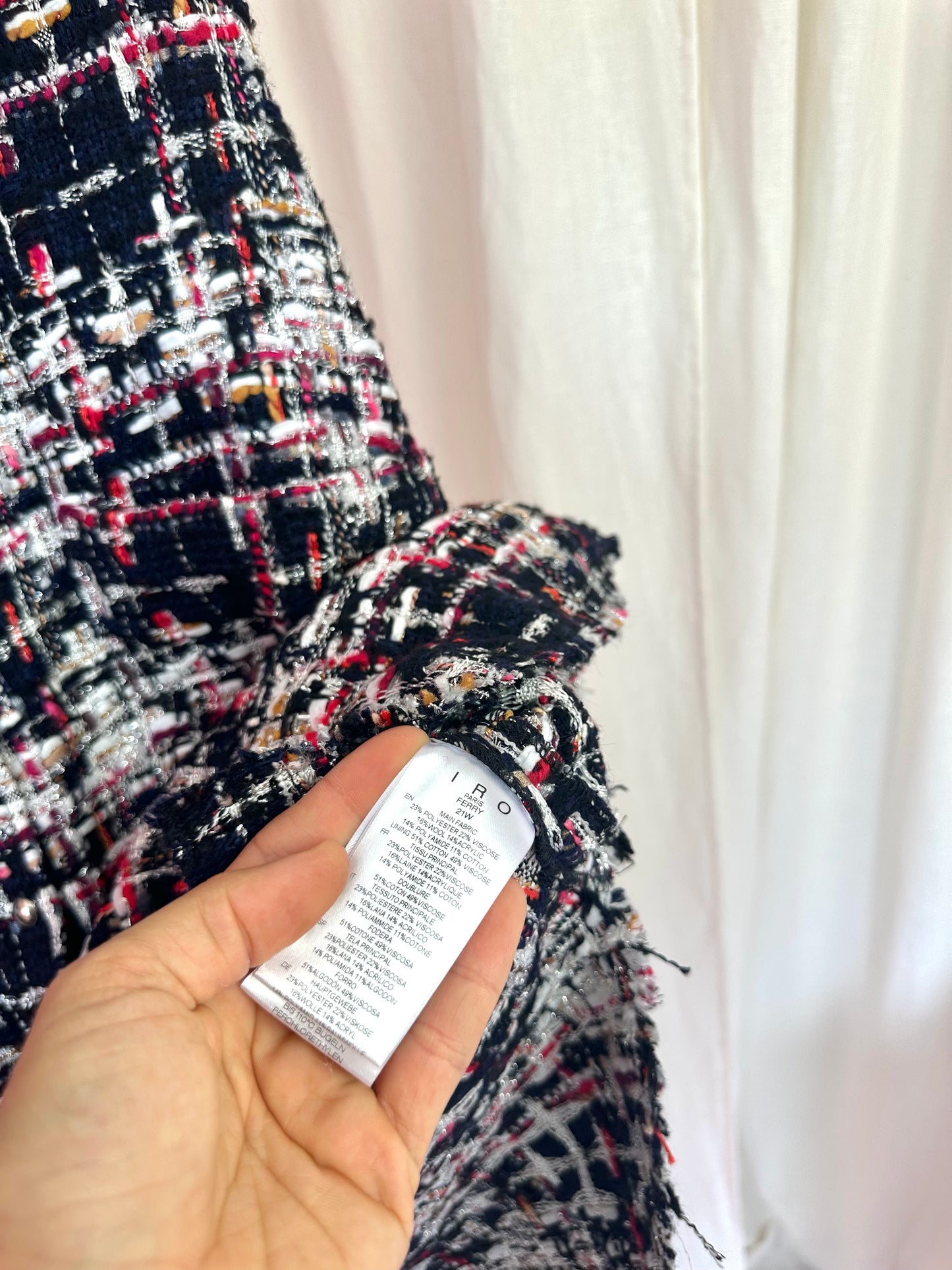 Overshirt IRO Ferry tweed - Maat S