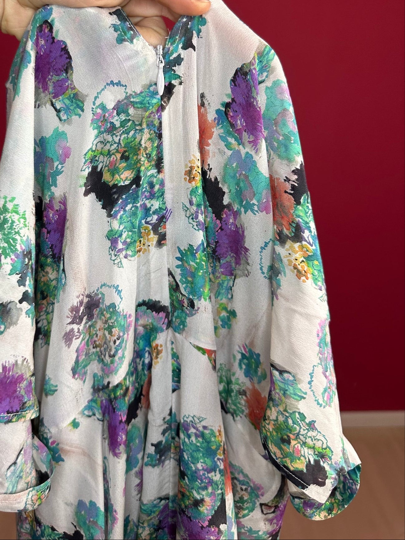 Jurk IRO Plauna print meerkleurig - Maat 36