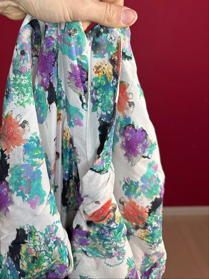 Jurk IRO Plauna print meerkleurig - Maat 36
