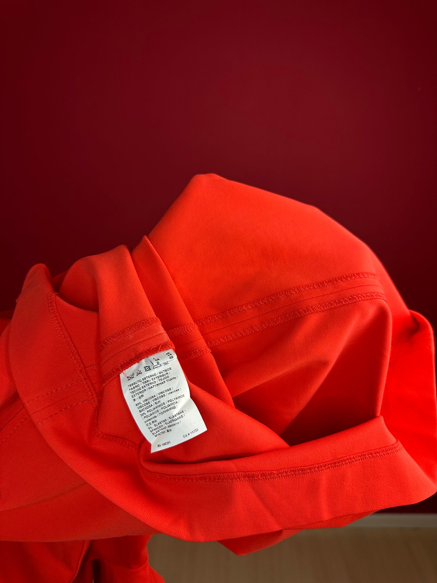 Jurk PINKO rood - Maat 40