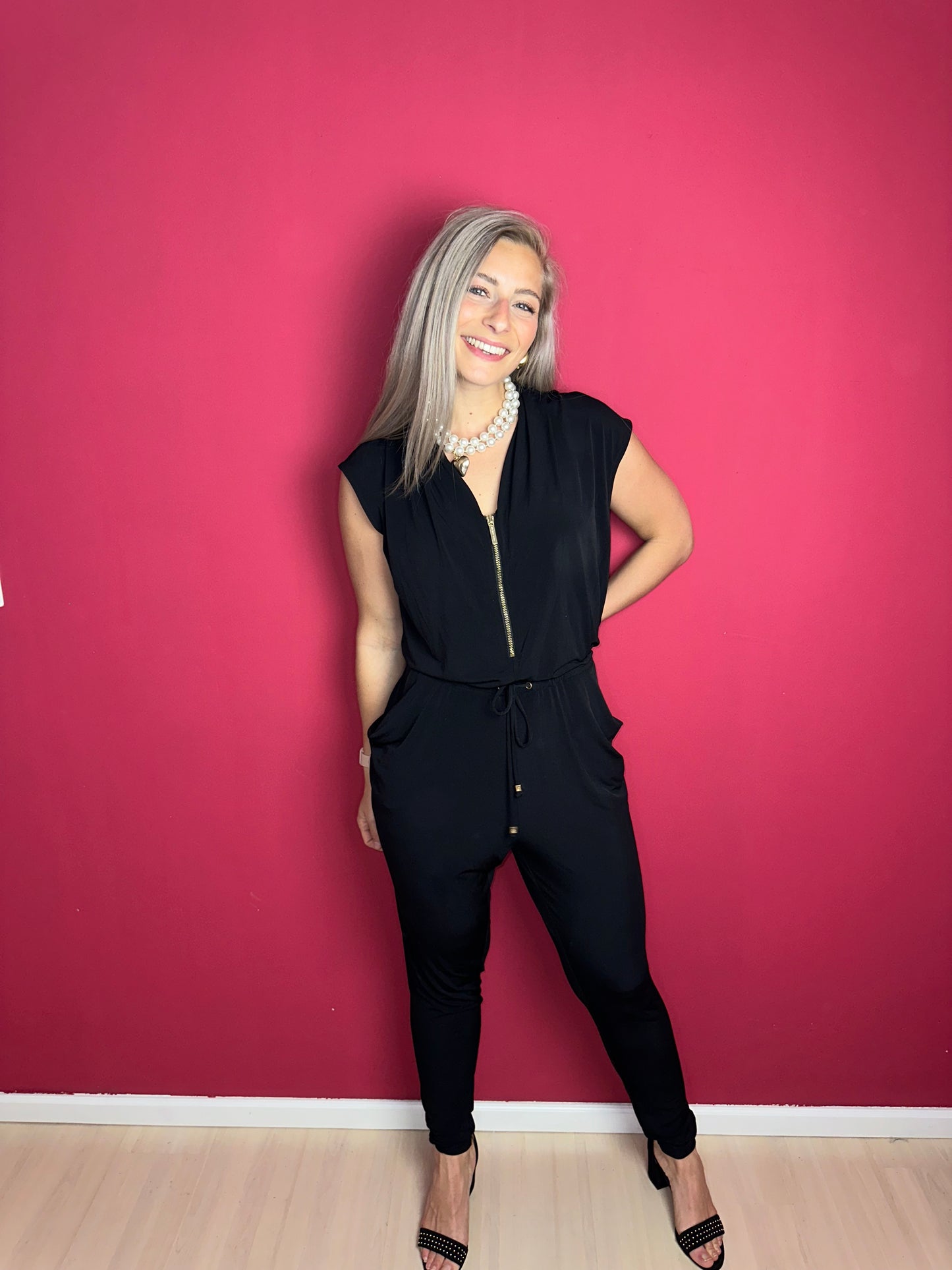Jumpsuit Michael Kors zwart - Maat L
