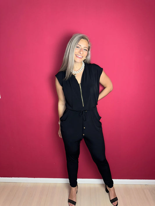 Jumpsuit Michael Kors zwart - Maat L