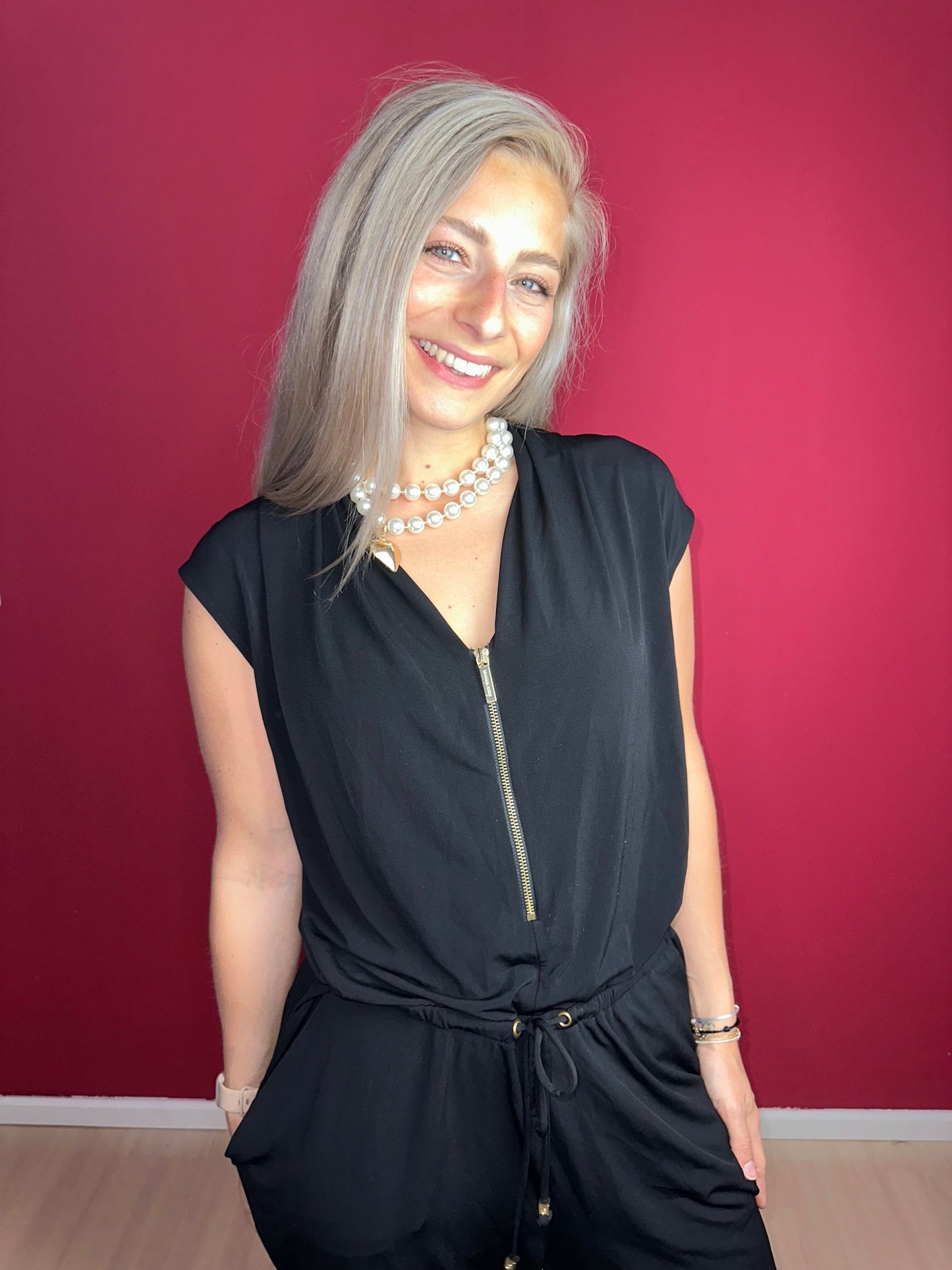 Jumpsuit Michael Kors zwart - Maat L