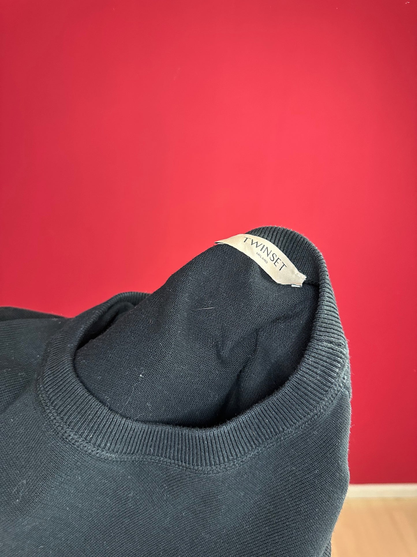 Jurk Twinset kant zwart - Maat XL