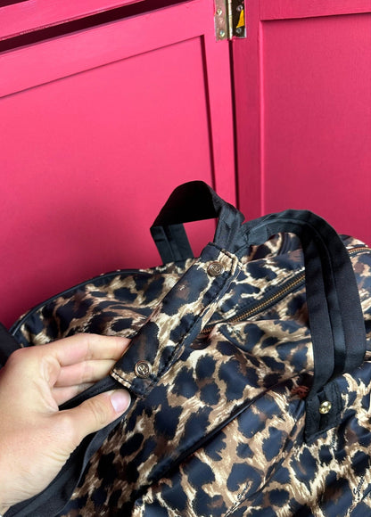 Reitas/koffer Victoria Secret panterprint
