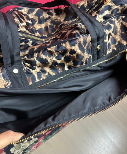 Reitas/koffer Victoria Secret panterprint
