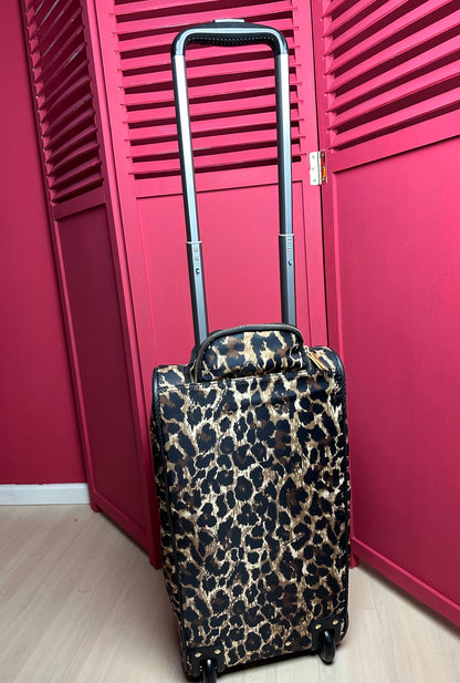 Reitas/koffer Victoria Secret panterprint