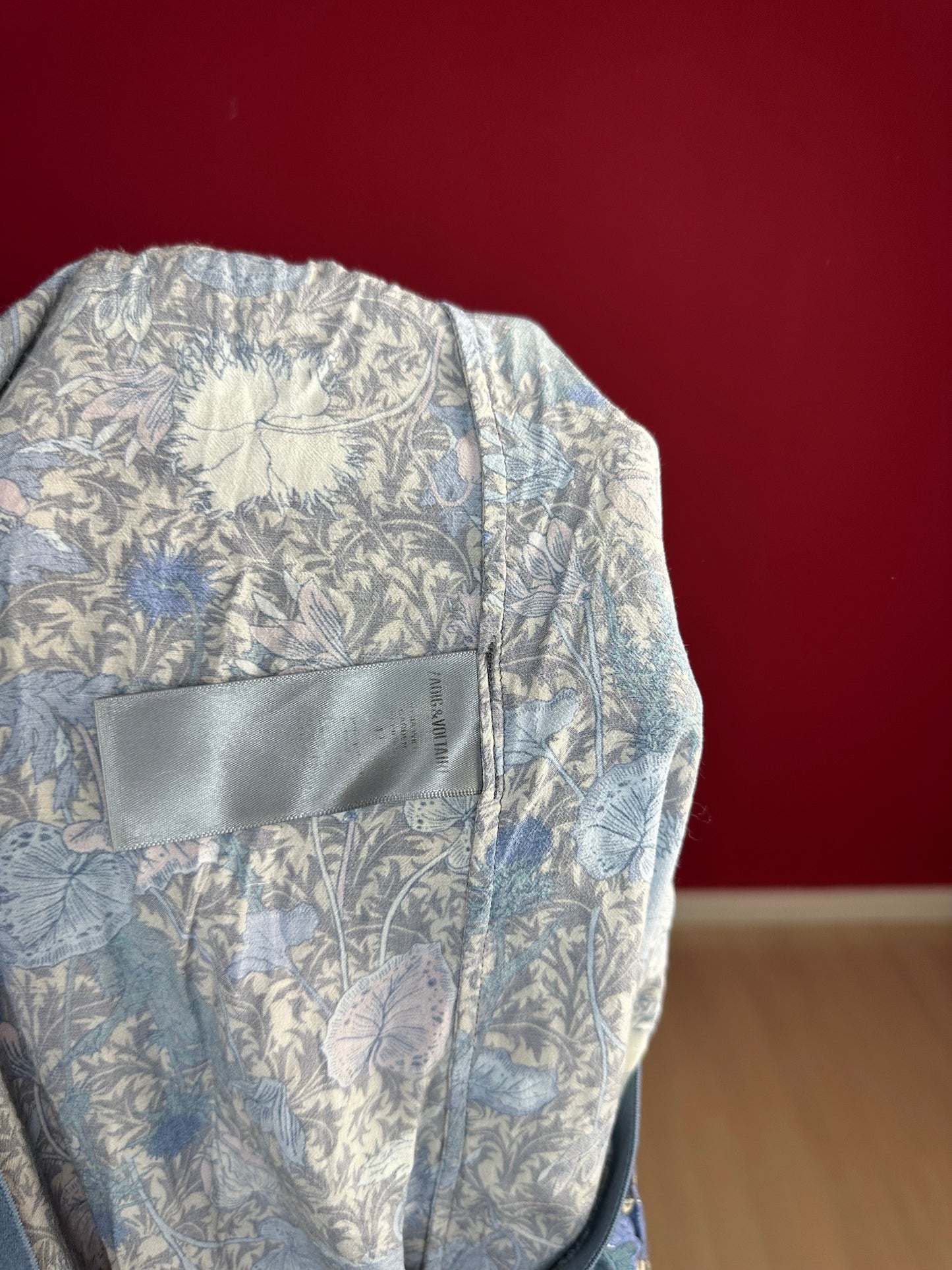 Rok Zadig&Voltaire print blauw - Maat XL
