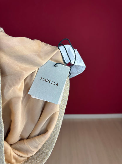 Rok Marella strepen Ofelia lila/goud - Maat XL