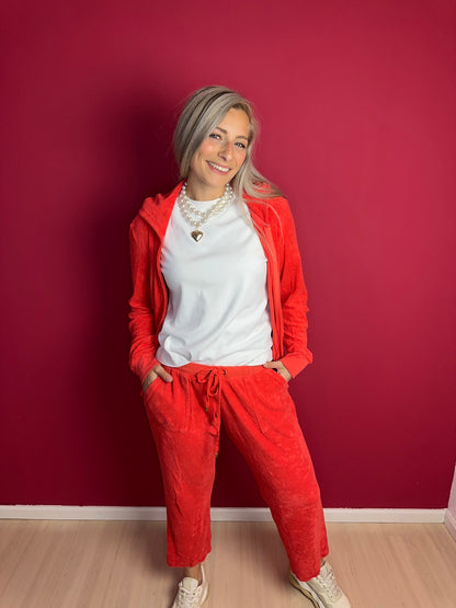 2-delige set Princess rood - Maat 42