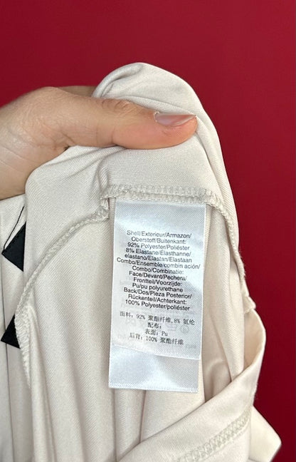 Jurk DKNY mouwloos beige - Maat 40