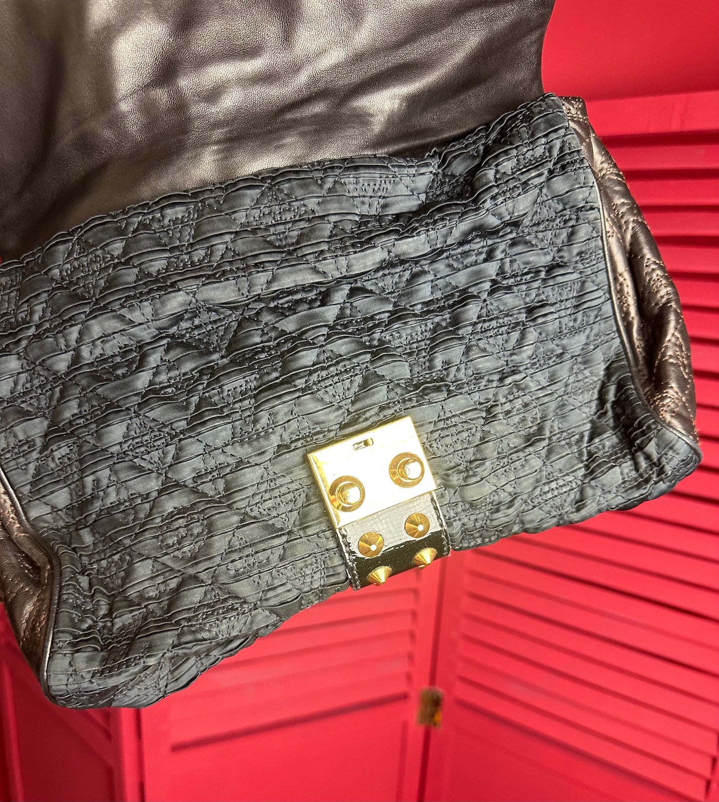Louis Vuitton Coquette clutch zwart