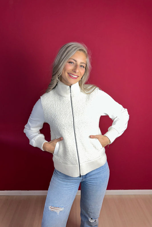 Vest Marc Cain crème - Maat 4