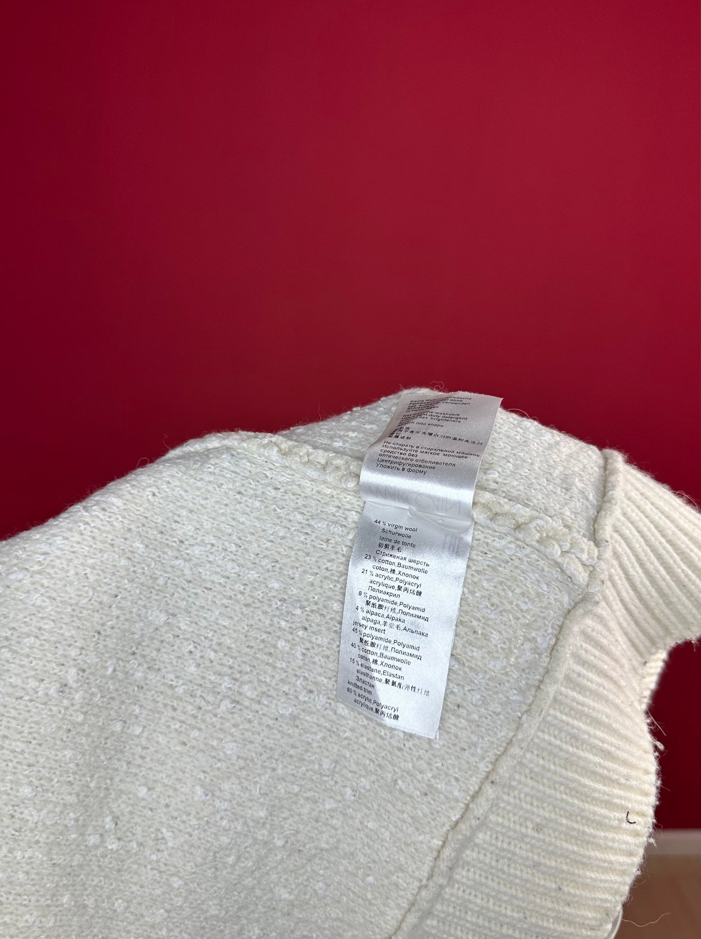 Vest Marc Cain crème - Maat 4