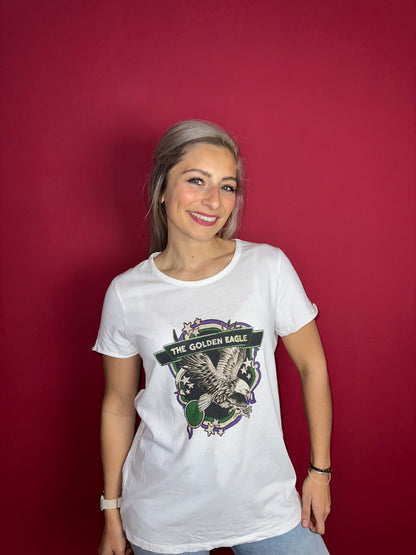 T-shirt SET wit 'Eagle' - Maat 42
