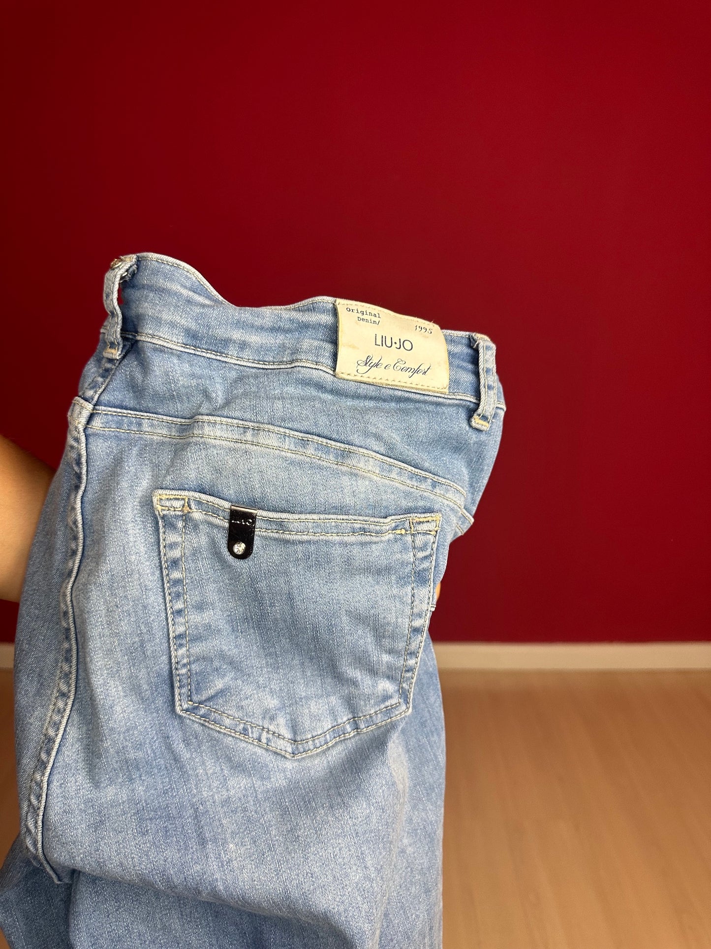 Jeans Liu Jo cut out - Maat 32