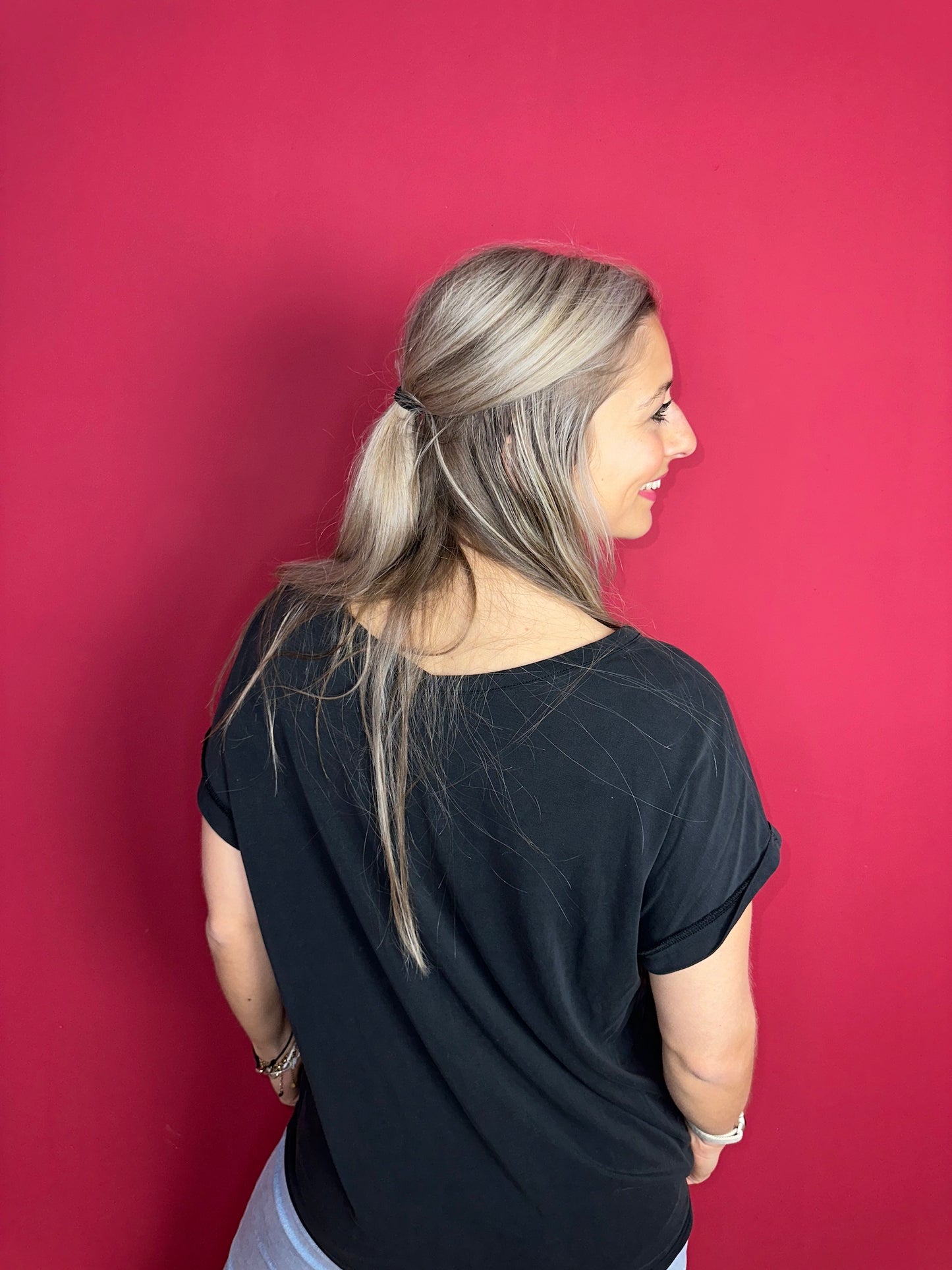 T-shirt SET zwart - Maat 42