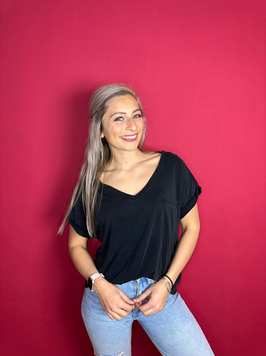 T-shirt SET zwart - Maat 42