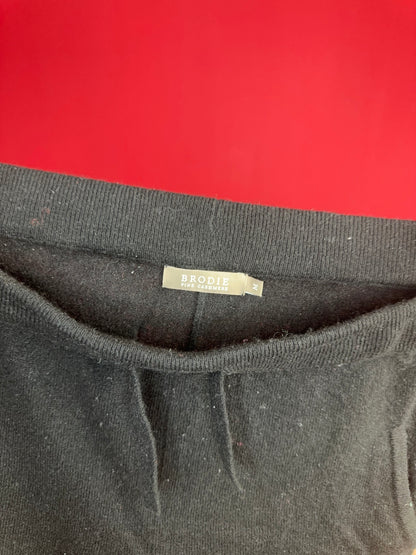 Broek Brodie cashmere zwart/neon groen - Maat M