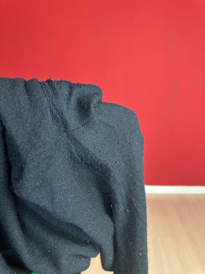 Broek Brodie cashmere zwart/neon groen - Maat M