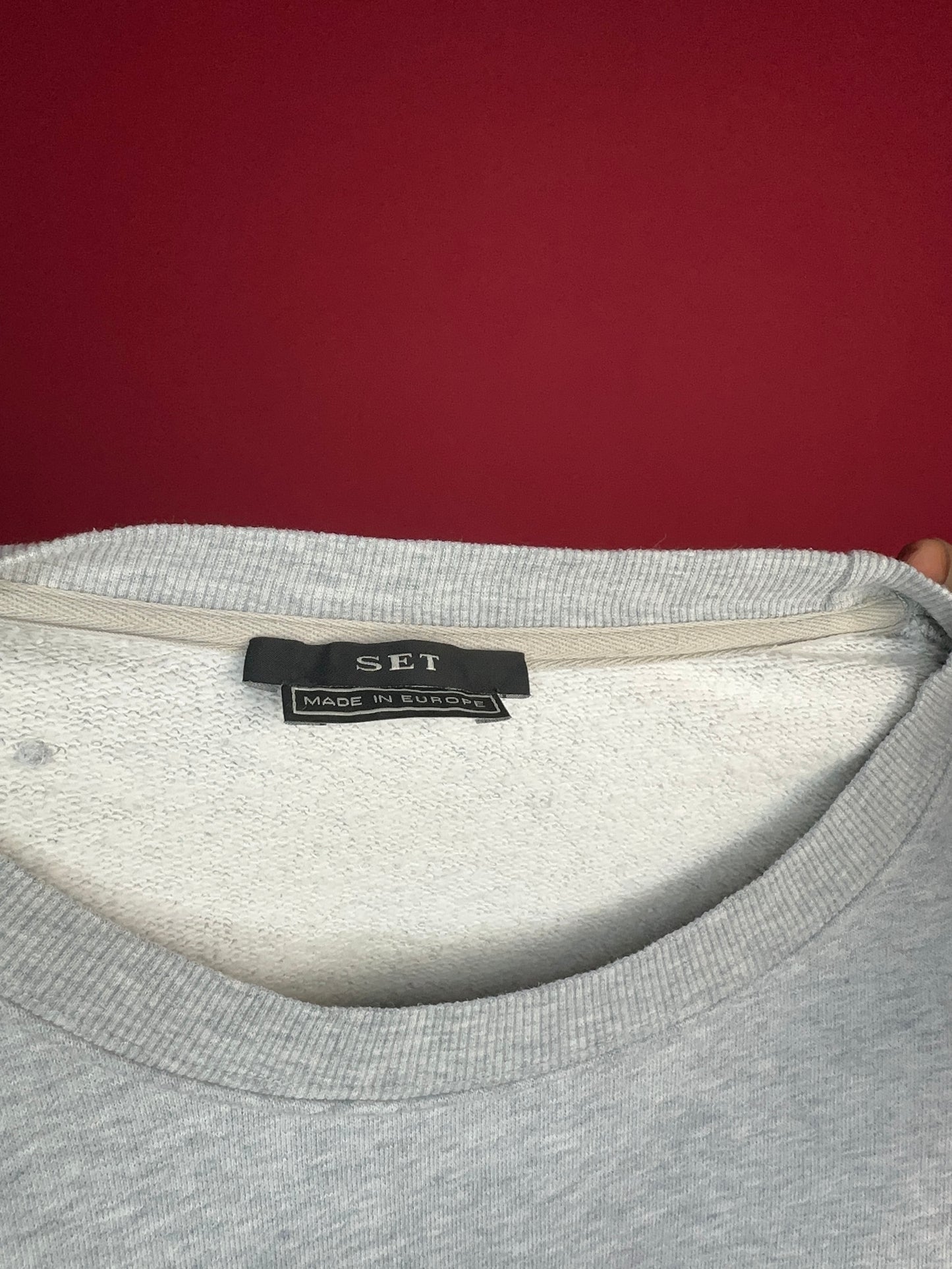 Sweater SET 'Beyoutiful' grijs - Maat 40