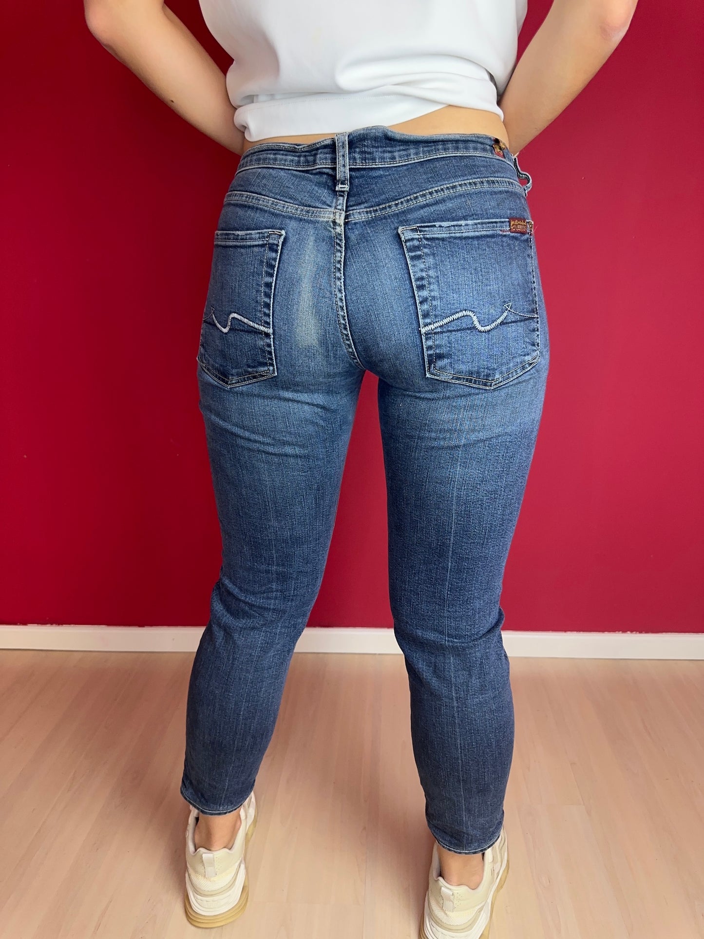 Jeans 7ForAllMankind low waist- Maat 32
