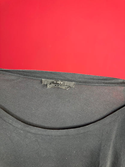 T-shirt SET zwart tijgers - Maat 42