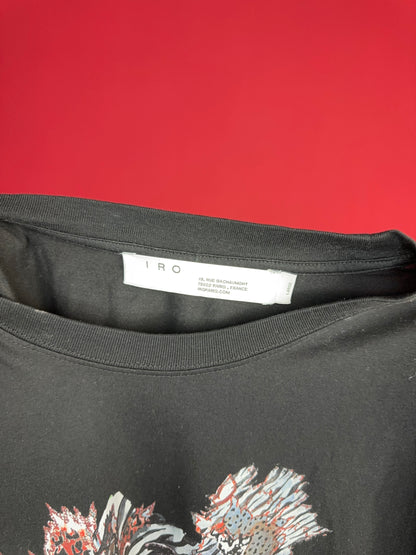 T-shirt IRO zwart - Maat L