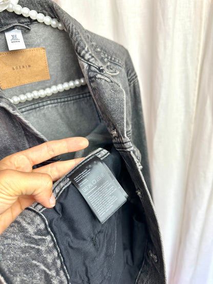 Jack H&M denim grijs maat XS