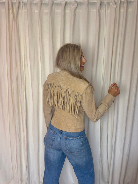 Jack Ibana suede beige - Maat 38