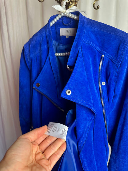 Jack Ibana suede cobalt - maat M(38)