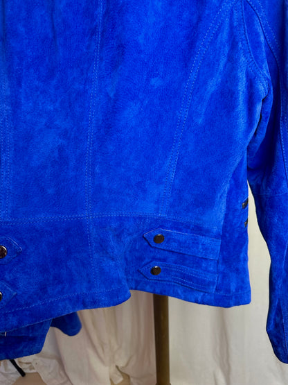Jack Ibana suede cobalt - maat M(38)