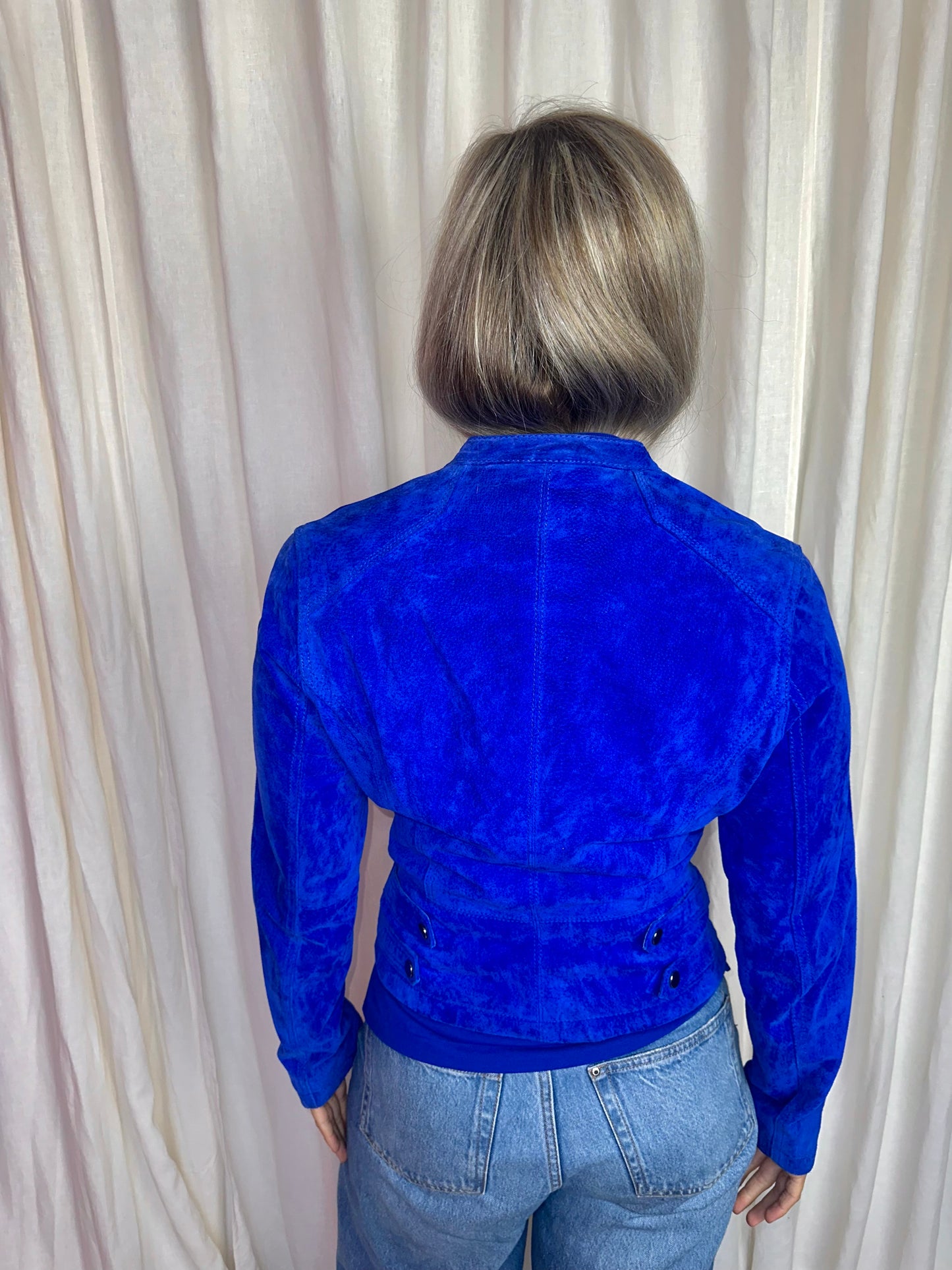 Jack Ibana suede cobalt - maat M(38)