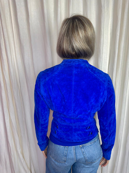 Jack Ibana suede cobalt - maat M(38)